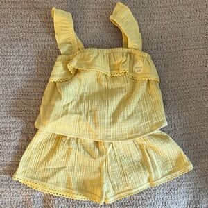 Yellow Kids Matching Set